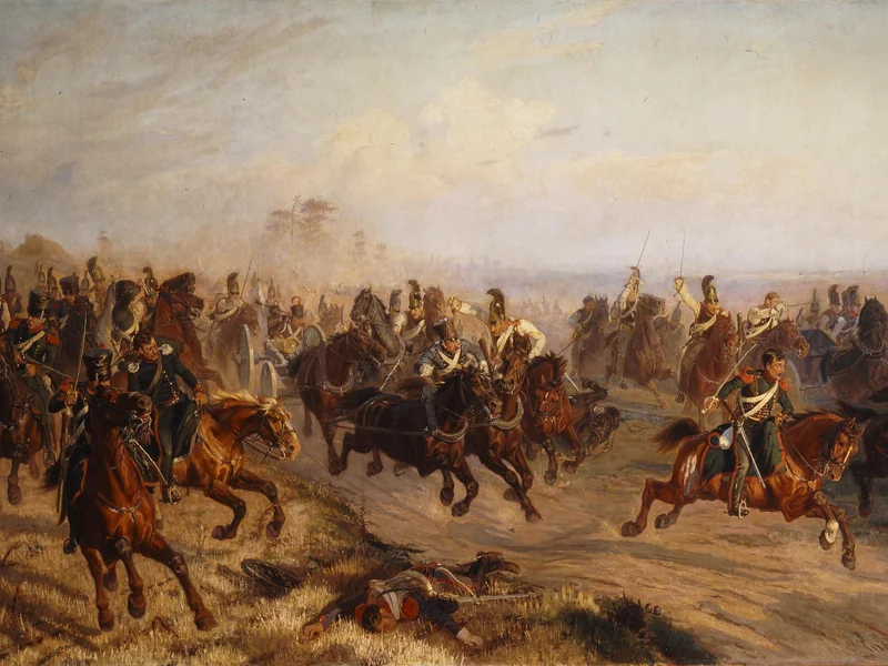 1859-Pylyp Chyrko - Battaglia di cavalleria sotto Polotsk il 6 agosto 1812.
